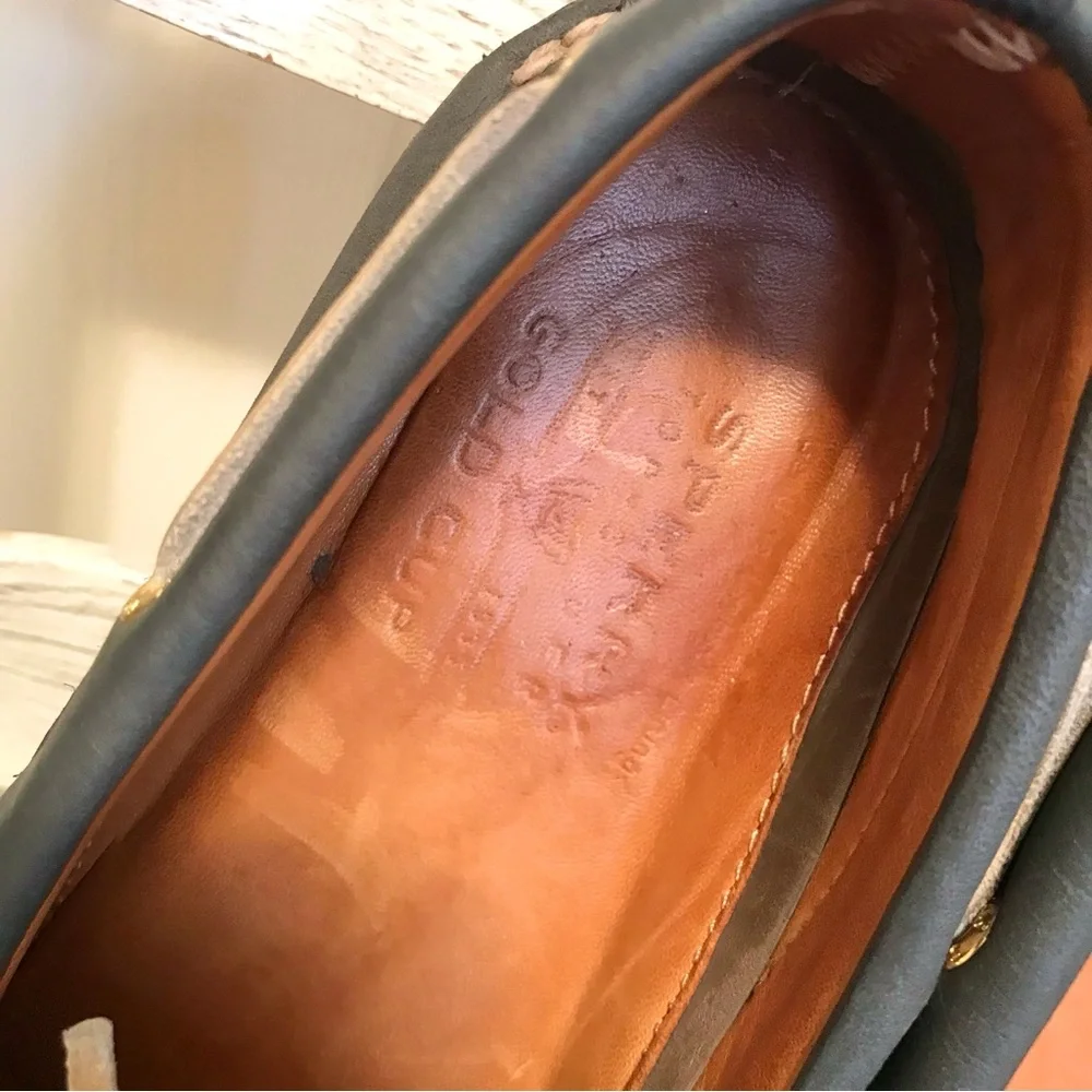 Sperry Gold Cup Authentic Original 2-Eye Boat Shoe Size 10